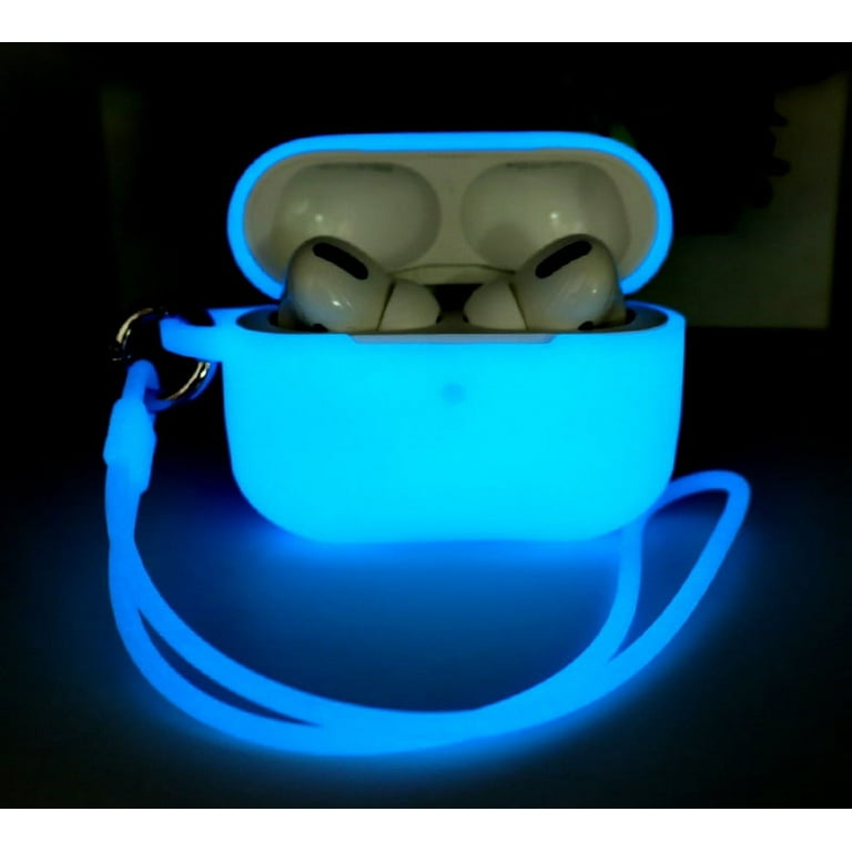 AirPods Pro Case, GMYLE Night Glow Silicone Protective Shockproof