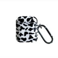 thumbnail image 1 of for AirPods Pro Generation Case Cover, Elegant Brown Leopard Cow Rainbow Soft Silicone Protector with Keychain Compatible with AirPod Pro Thin Charging Case -Leopard, 1 of 7