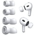 thumbnail image 1 of AirPods Pro and AirPods Pro 2nd Generation Replacement Silicone Rubber Ear Tips - 4 Pairs, 1 of 5
