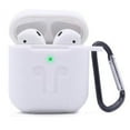 thumbnail image 1 of AirPods Silicone Case Cover Protective Skin with Keychain, Strap & earhook accessories for Apple Airpod Charging Case, 1 of 12