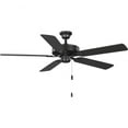 thumbnail image 1 of AirPro 52 in. Graphite 5-Blade AC Motor Transitional Ceiling Fan, 1 of 12