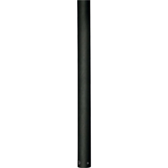Open Box AirPro Collection 18 In. Ceiling Fan Downrod in Forged Black