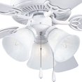 thumbnail image 1 of AirPro Collection Three-Light Ceiling Fan Light, 1 of 6
