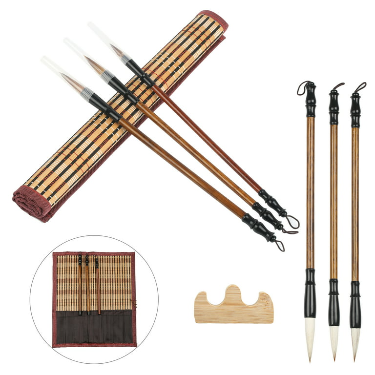 Golden Panda Chinese Calligraphy Master Brush Set – Jerrys Artist Outlet