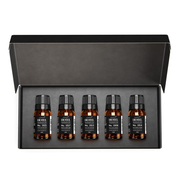 AirScent Hotel Diffuser Oil Gift Set - Pure Luxury 5 Star Hotel Scents - 10 ml  Fragrance Oil Set