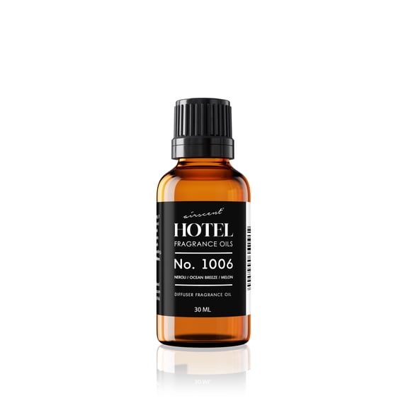 AirScent Hotel Fragrance Oil Inspired No. 1006 Neroli Ocean Breeze Melon- Citrus, Floral & Woody - 30 ml Glass Bottle