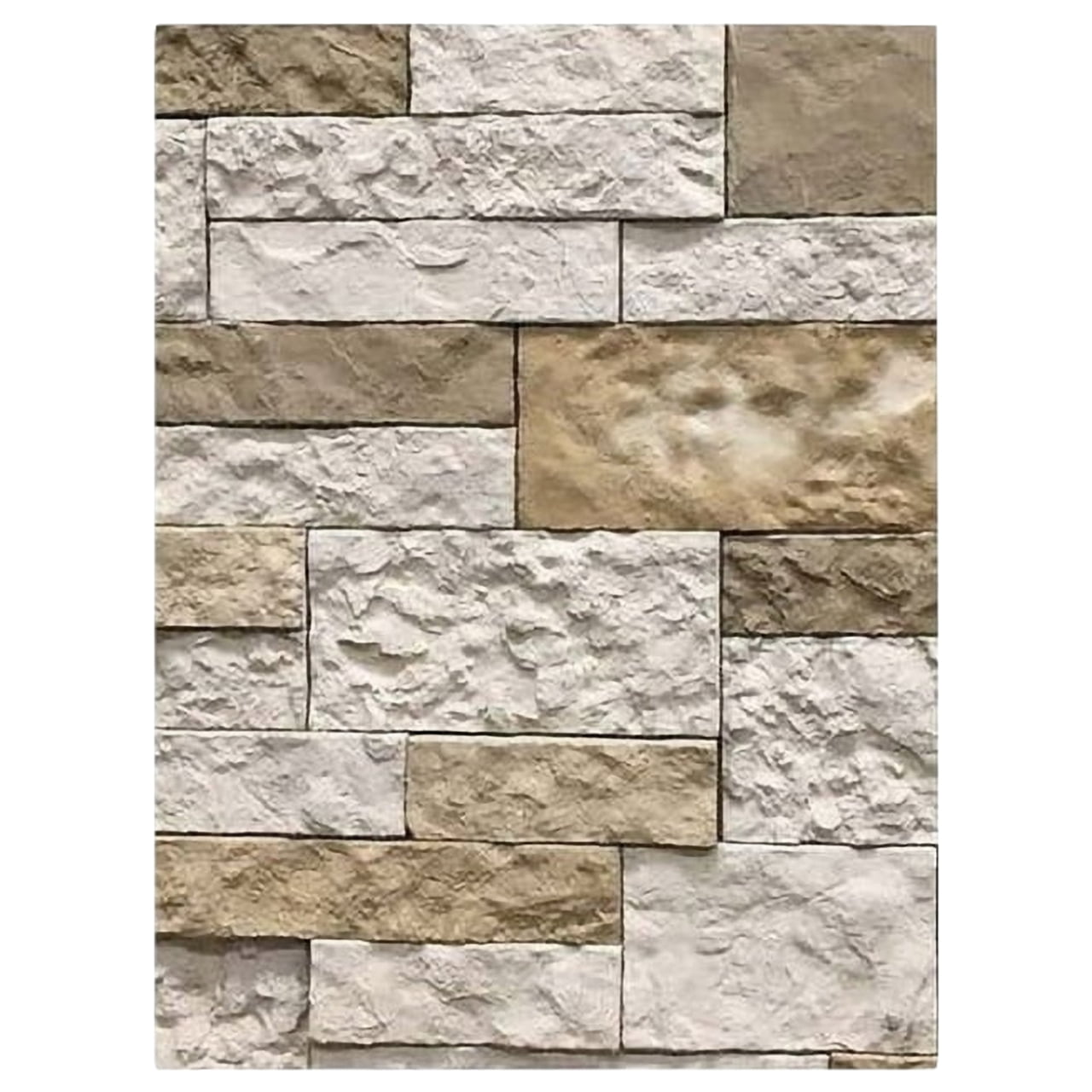 置物 oudo Natural Stone M AirStone Autumn Mountain Blend Faux Rock Wall Covering for Indoor
