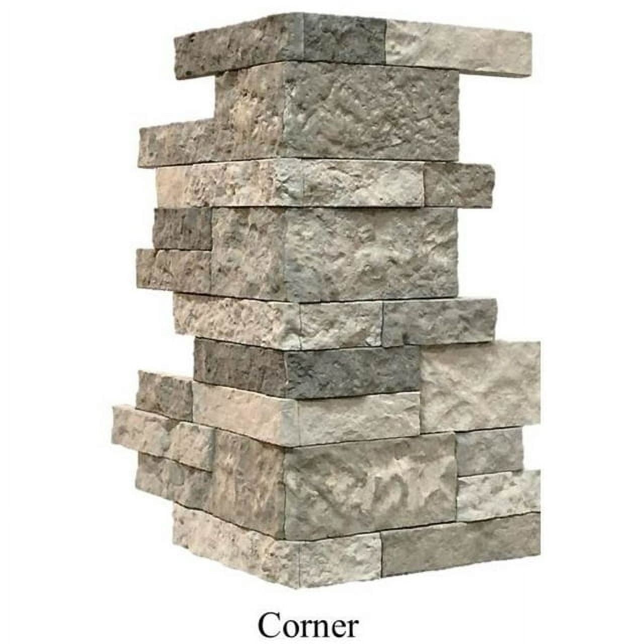 AirStone Spring Creek Fake Rock Siding Real Stone Wall Covering, Indoor ...
