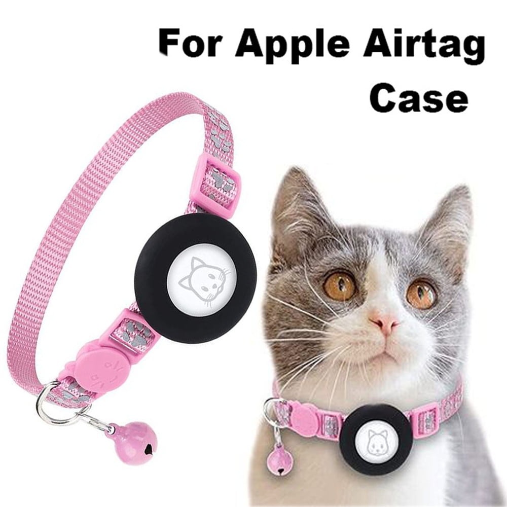 Airtag Dog Collar Holder Airtag Cat Collier avec 1 film de