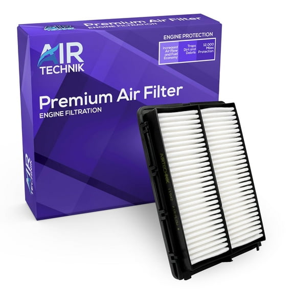 AirTechnik CA11942 Replacement Engine Air Filter  Fits 2016-2010 Hyundai Sonata Hybrid L4 2.0/2.4L, 2016-2020 Kia Optima Hybrid L4 2.0/2.4L - 28113-C1100