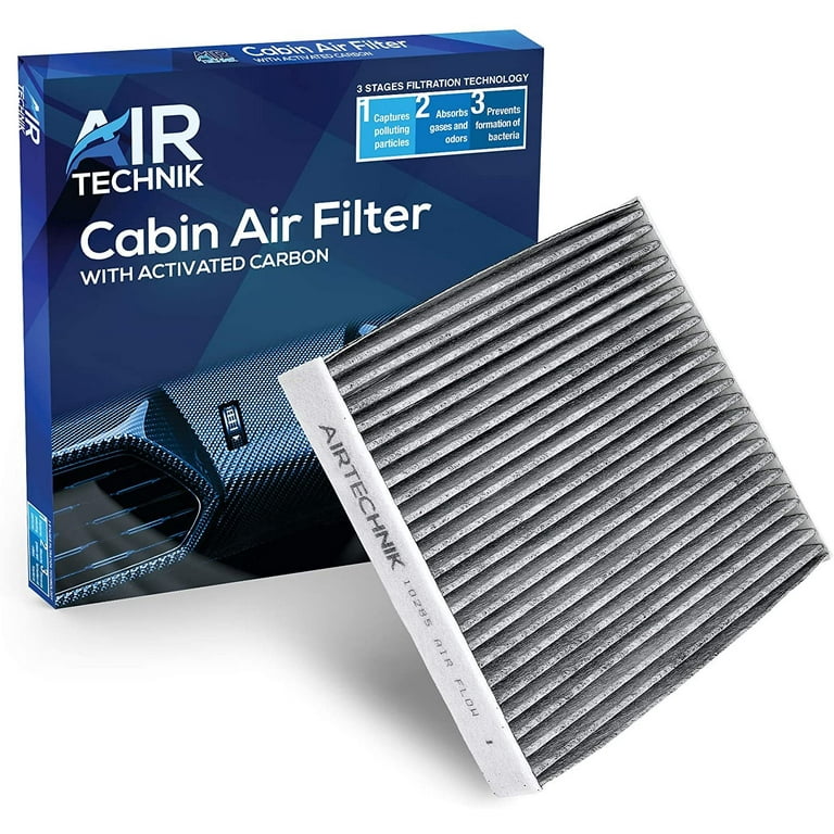 AirTechnik CF10285 Cabin Air Filter w Activated Carbon Fits Select