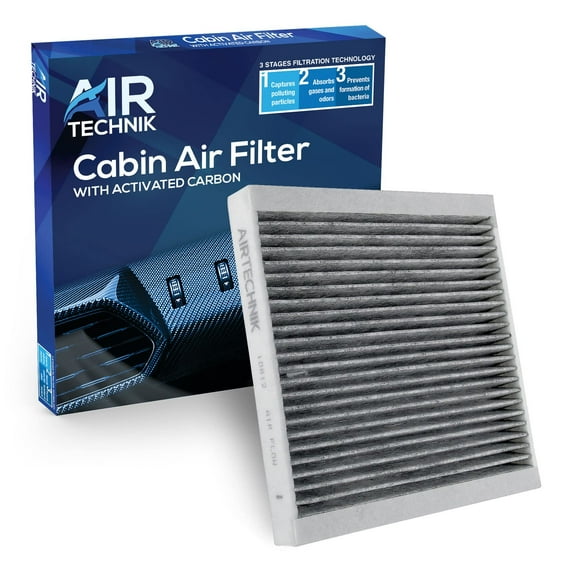 AirTechnik CF10612 Cabin Air Filter w/Activated Carbon  Fits 2019 Smart EQ Fortwo, 2008-2018 Fortwo - CUK2132