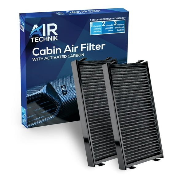AirTechnik CF10936 Cabin Air Filter w/Activated Carbon Fits BMW X5 2007-2018 and X6 2008-2019 - CUK2941-2