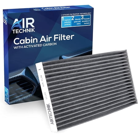 AirTechnik CF11177 Cabin Air Filter w/Activated Carbon Fits 2009-2014 Nissan Cube, 2011-2017 Juke, 2011-2023 Leaf, 2013-2019 Sentra - Nissan 27891-3DF0A price history and forecast - AirTechnik 11177-C
