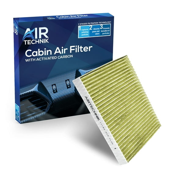 AirTechnik CF11183 PM2.5 Cabin Air Filter w/Activated Carbon  Fits Dodge Durango 2011-2025, Jeep Grand Cherokee 2011-2021, Grand Cherokee WK 2022-68079487AA