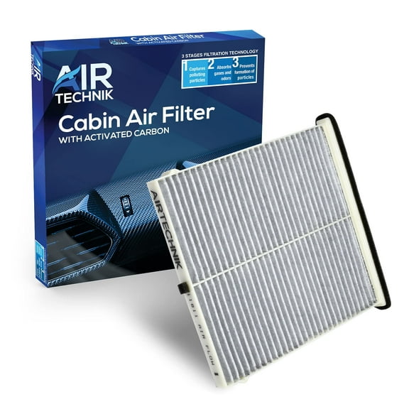 AirTechnik CF11811 Cabin Air Filter w/Activated Carbon  Fits Mazda 3 2014-2018, Mazda 6 2014-2021, CX-5 2014-2025 - KD45-61-J6X