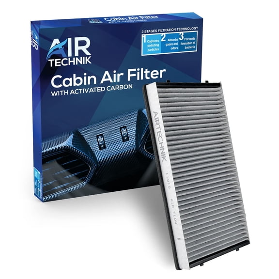 AirTechnik CF11919 Cabin Air Filter w/Activated Carbon  Fits 2006-2012 Porsche Cayman, 1997-2012 Boxster, 1998-2013 911 - Mann CUK3360
