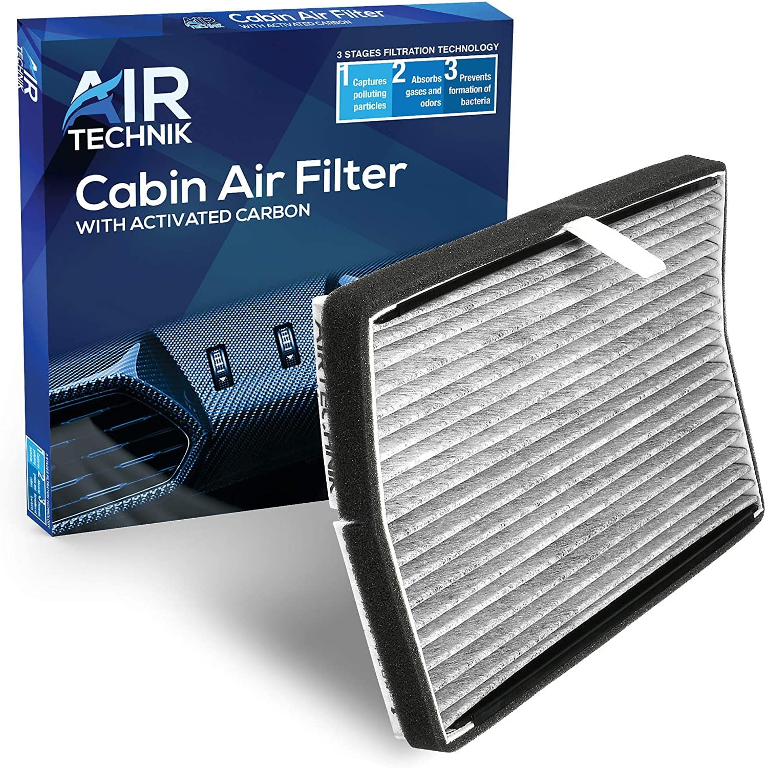 AirTechnik CF8392A Cabin Air Filter w/Activated Carbon Fits Buick
