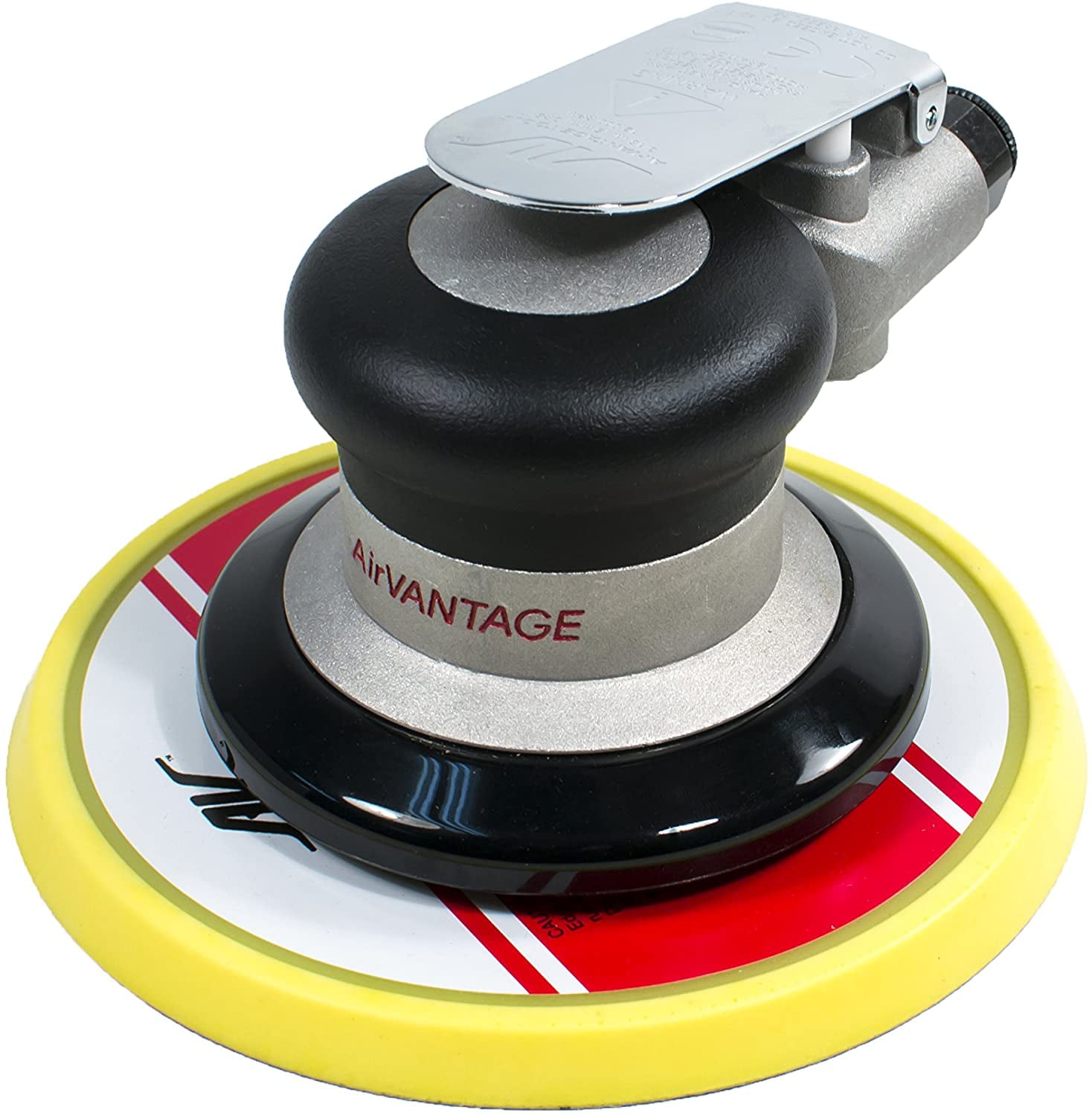 AirVANTAGE 6" Random Orbital Palm Sander with Hook Pad, 3/16 Orbit