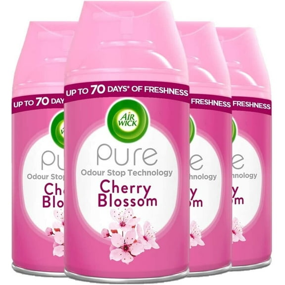 AirWick FreshMatic Refill Cherry Blossom 250ml (Pack Of 4)