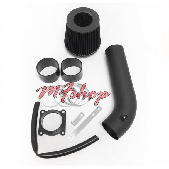 AirX Racing Air Intake Filter Kit For 2003 2004 2005 2006 Nissan 350Z Infiniti G35 FX35 With 3.5L V6 Engine (Black Coated)