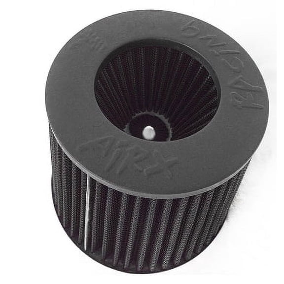 AirX Racing High Flow Performance Cone Air Filter with 2.5" inlet - Black