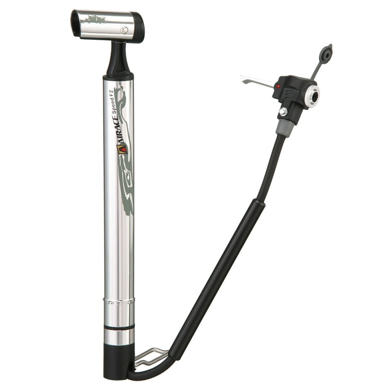Airace USA Mini Bike Floor Pump with Frame Mount Kit, for Presto, Schrader  and Dunlop Valves, Max. Pressure 140 Psi 