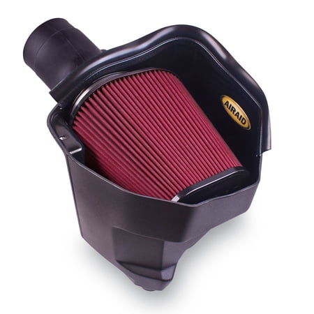 Airaid 11-14 Dodge Charger/Challenger MXP Intake System w/ Tube (Dry / Red Media) Fits select: 2013,2016-2018 CHRYSLER 300