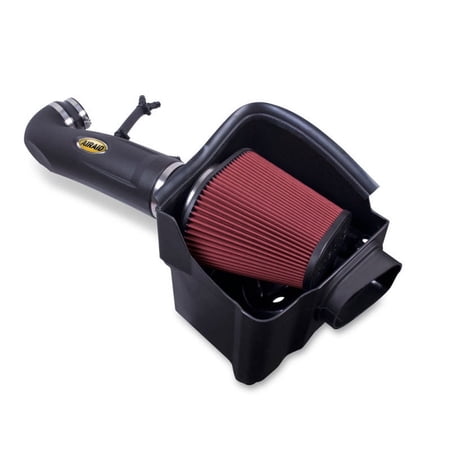 Airaid 04-13 Nissan Titan/Armada 5.6L MXP Intake System w/ Tube (Oiled / Red Media)