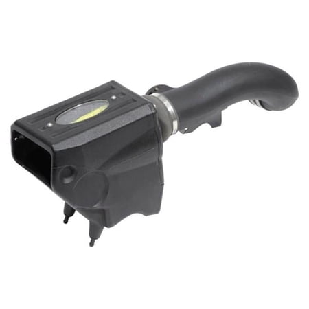 Airaid A86-314361 MXP Series Dam High-Density Polyethylene Cold Air Intake System with SynthaFlow, Black & Yellow Fits select: 2021 JEEP WRANGLER UNLIMITED, 2020 JEEP WRANGLER