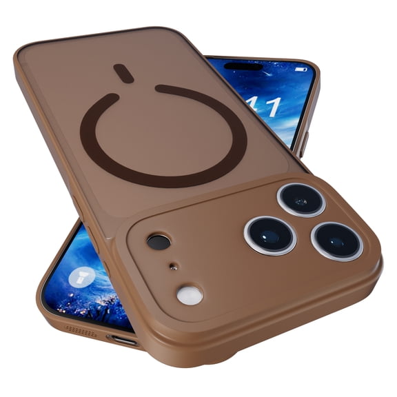 Airbag Shockproof Magnetic Phone Case Compatible with Apple iPhone 14, High-Elastic Anti-Drop Magnetic Cover, Four-Corner Buffer Wireless Charging Anti-Scratch Phone Case