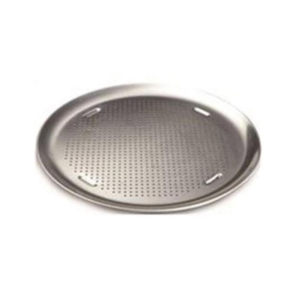 American Metalcraft HA4011-SP 11 x 1 Super Perforated Straight Sided  Heavy Weight Aluminum Pizza Pan