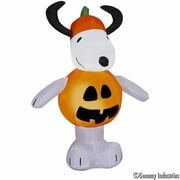 Airblown Halloween Light-Snoopy as Pumpkin-SM-Peanuts