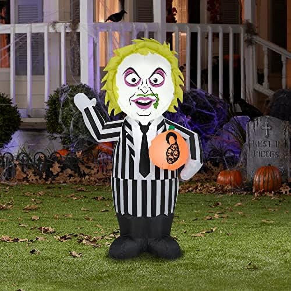 Airblown Inflatable Beetlejuice, 3.5 Ft Tall, Black