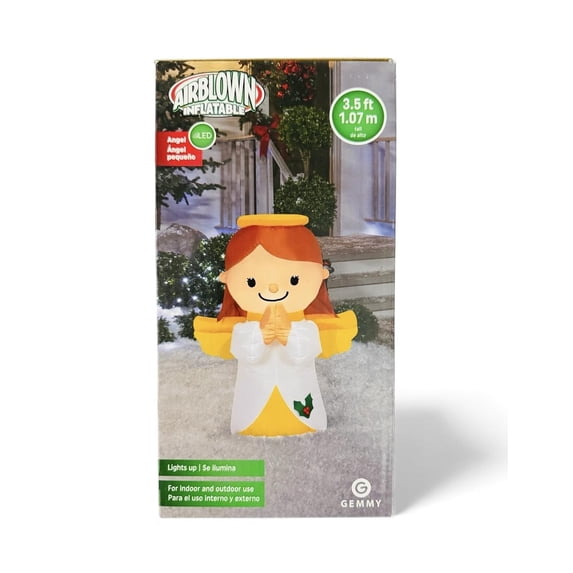 Airblown Inflatable LED Angel, 3.5 ft.