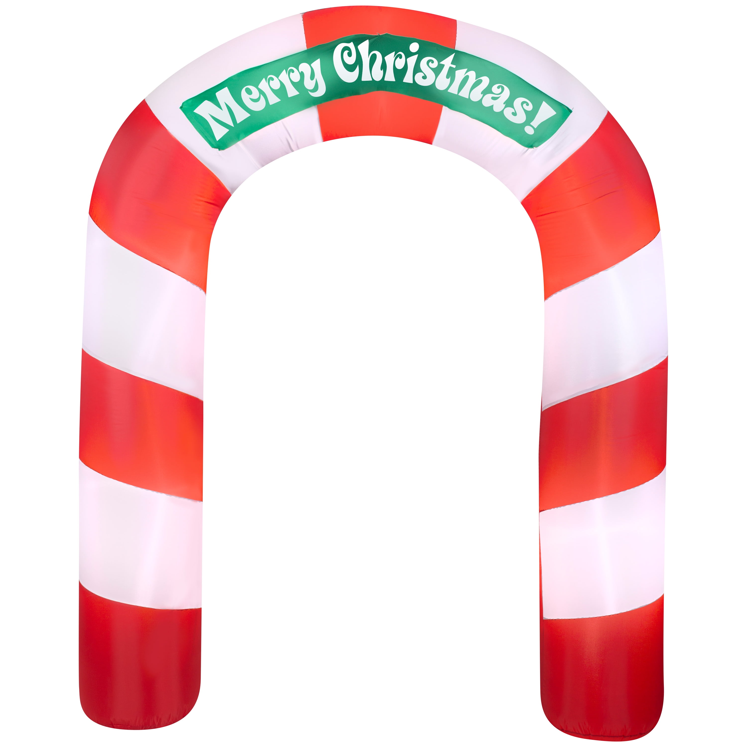 Gemmy Airblown Inflatable Merry Christmas Archway, 7ft Tall Outdoor