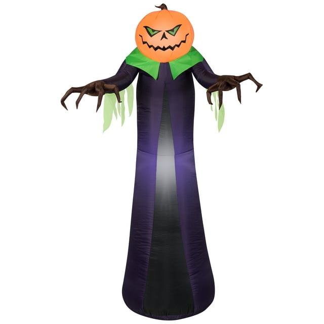 Airblown Inflatable Pumpkin Reaper 6ft tall by Gemmy Industries ...