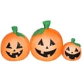 thumbnail image 1 of Airblown Inflatables 4.5FT Wide Halloween Inflatable Pumpkin Trio Scene, 1 of 6