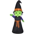 thumbnail image 1 of Airblown Inflatables 4FT Tall Halloween Inflatable Cute Witch, 1 of 6