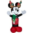 Airblown Inflatables 5 Foot Nordic Winter Christmas Mickey Mouse