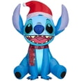 thumbnail image 1 of Airblown Inflatables Christmas 4.5 Foot Lelo and Stitch - Stitch, 1 of 7