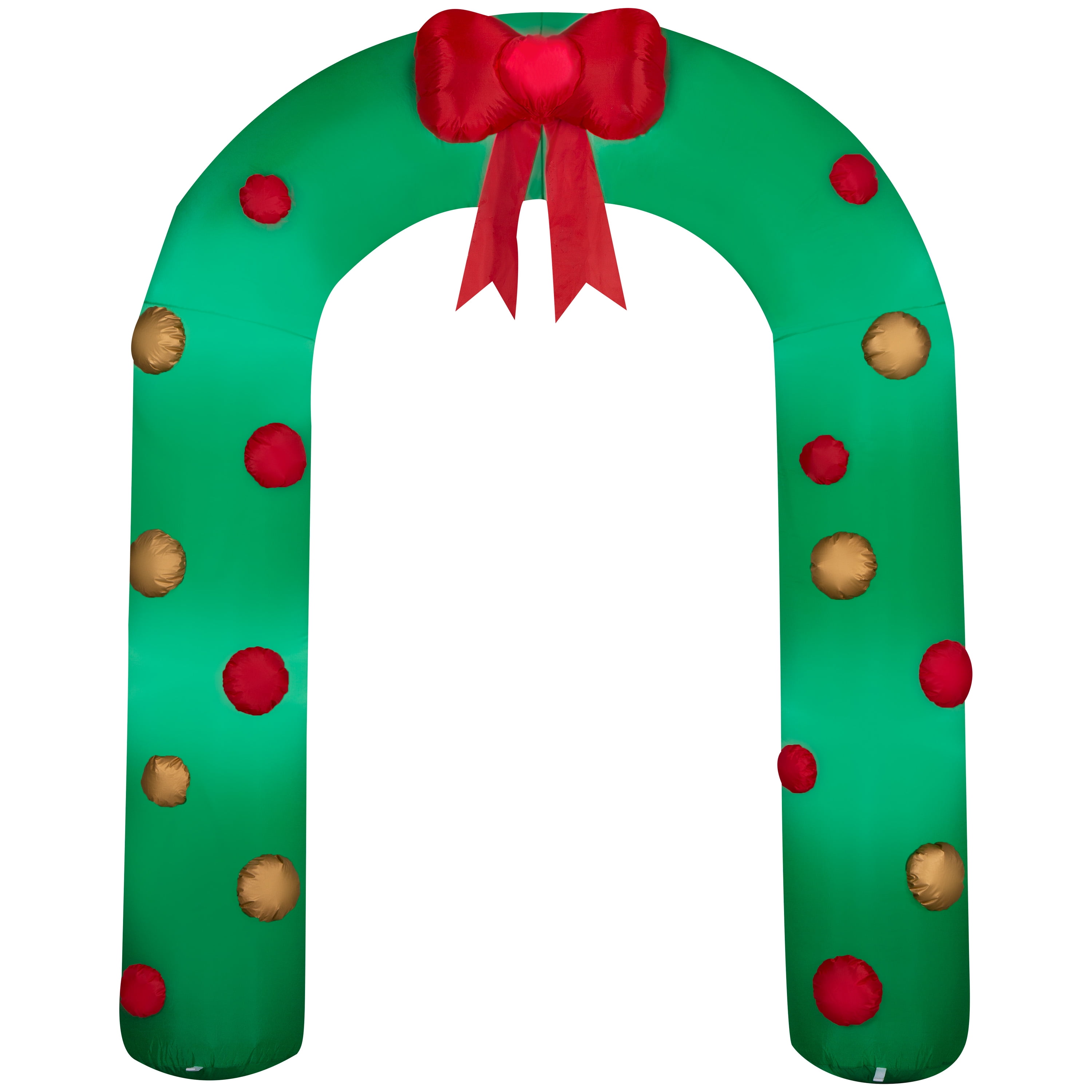 Airblown Inflatables Christmas Archway 7.5 Foot Hanging Garland of Bows
