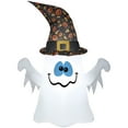 thumbnail image 1 of Airblown Inflatables Ghost with Witch Hat, 4', 1 of 11