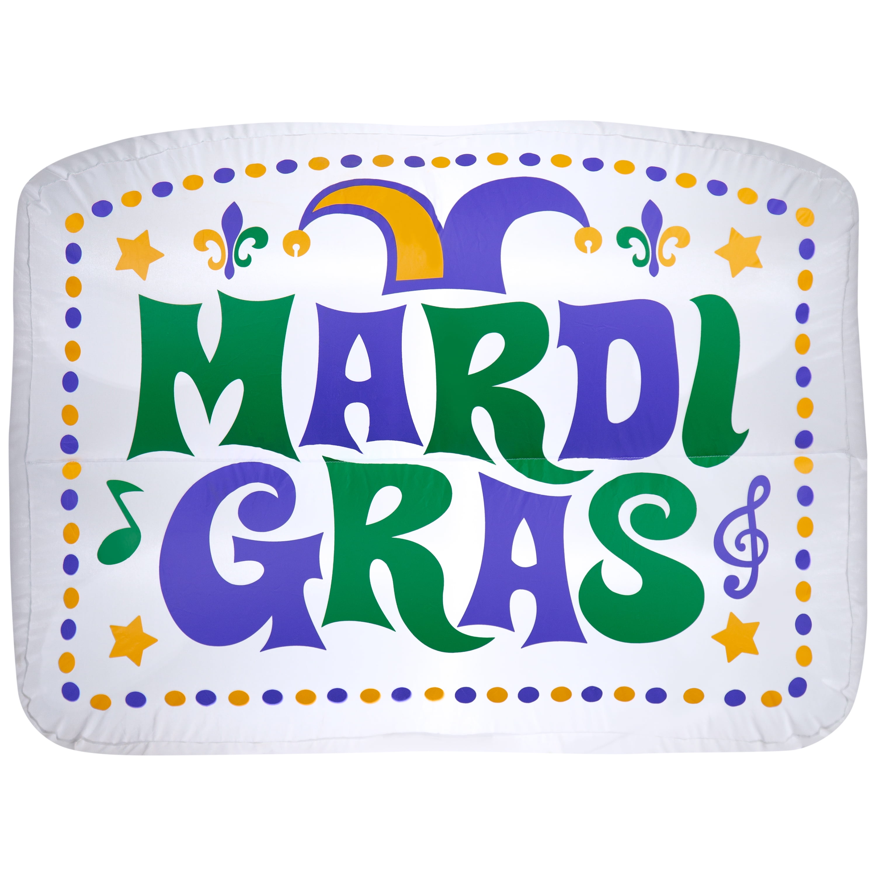 mardi gras inflatable walmart