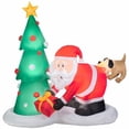 thumbnail image 1 of Airblown Inflatables Santa and Dog Scene Inflatable, 1 of 2
