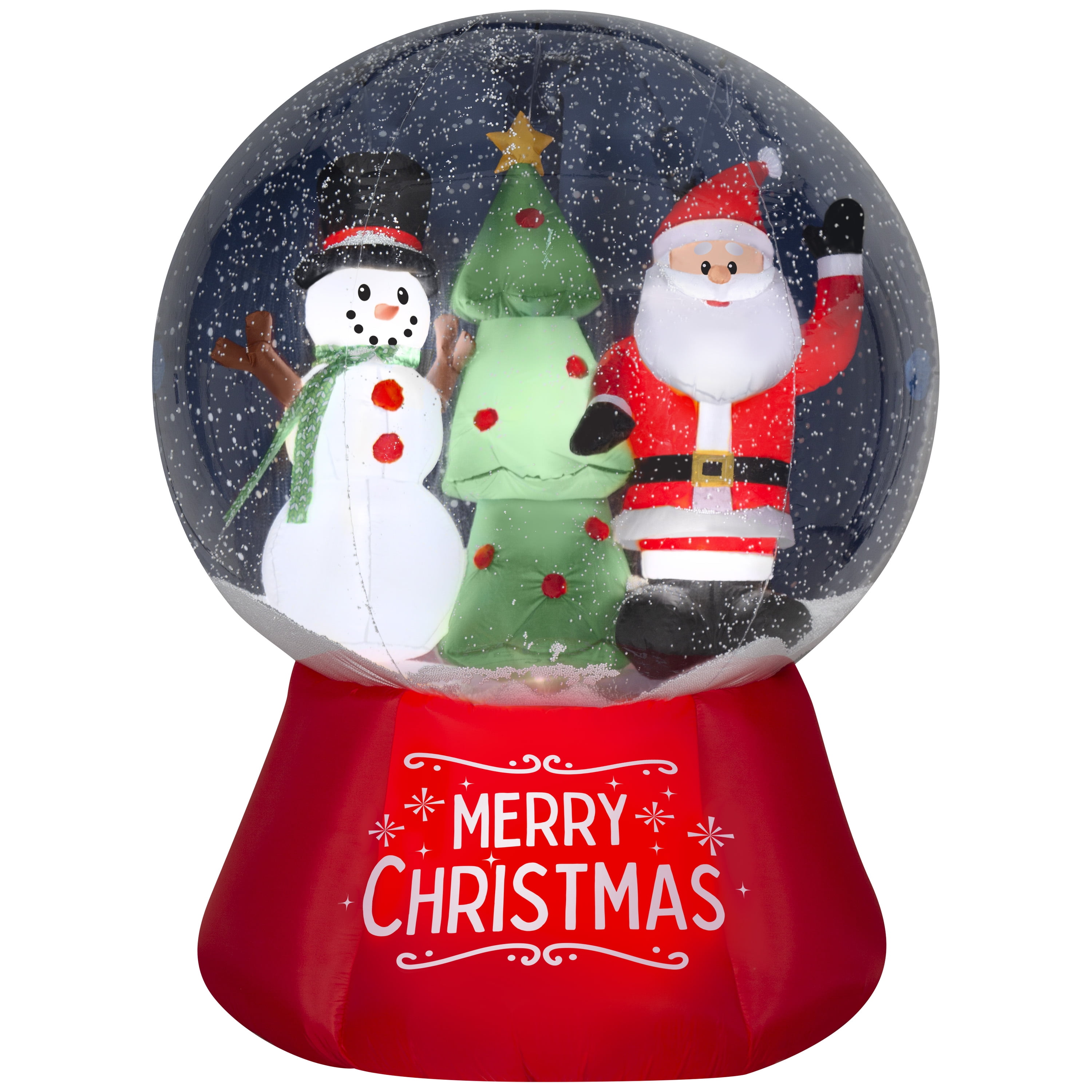 Airblown Inflatables Snow Globe Christmas Dcor Inflatable, 6 ft