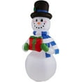 thumbnail image 1 of Airblown Inflatables Snowman with Gift Box, 1 of 3