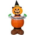 thumbnail image 1 of Airblown Inflatables Standing Jack Pumpkin, 4', 1 of 5