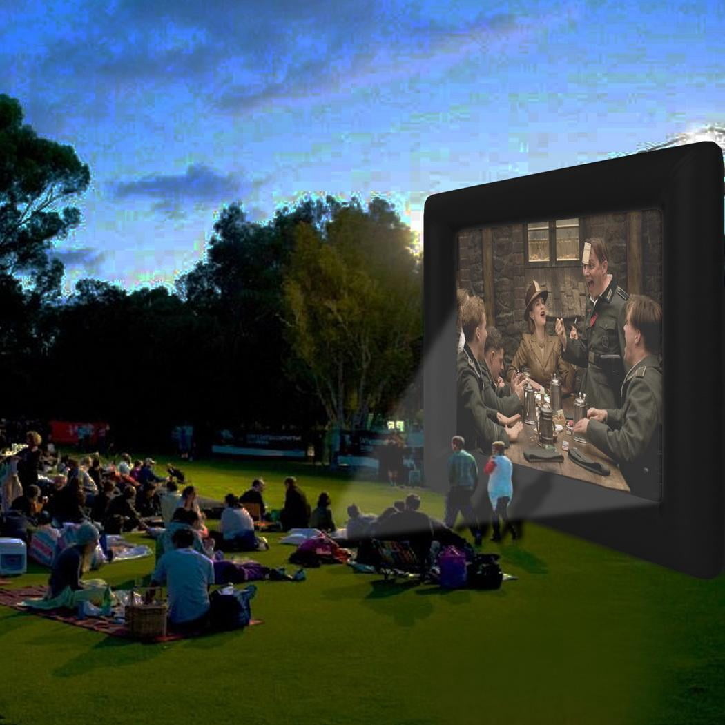 Airblown Outdoor Inflatable Movie Screen for a Backyard Theater VAF ...