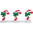 thumbnail image 1 of Airblown Pathway Candy Canes Christmas Inflatable, 1 of 1